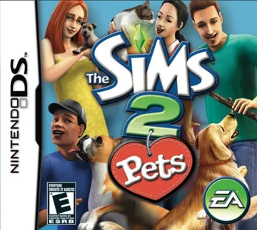 Sims 2, The - Pets (USA) (En,Fr,De,Es,It,Nl) box cover front